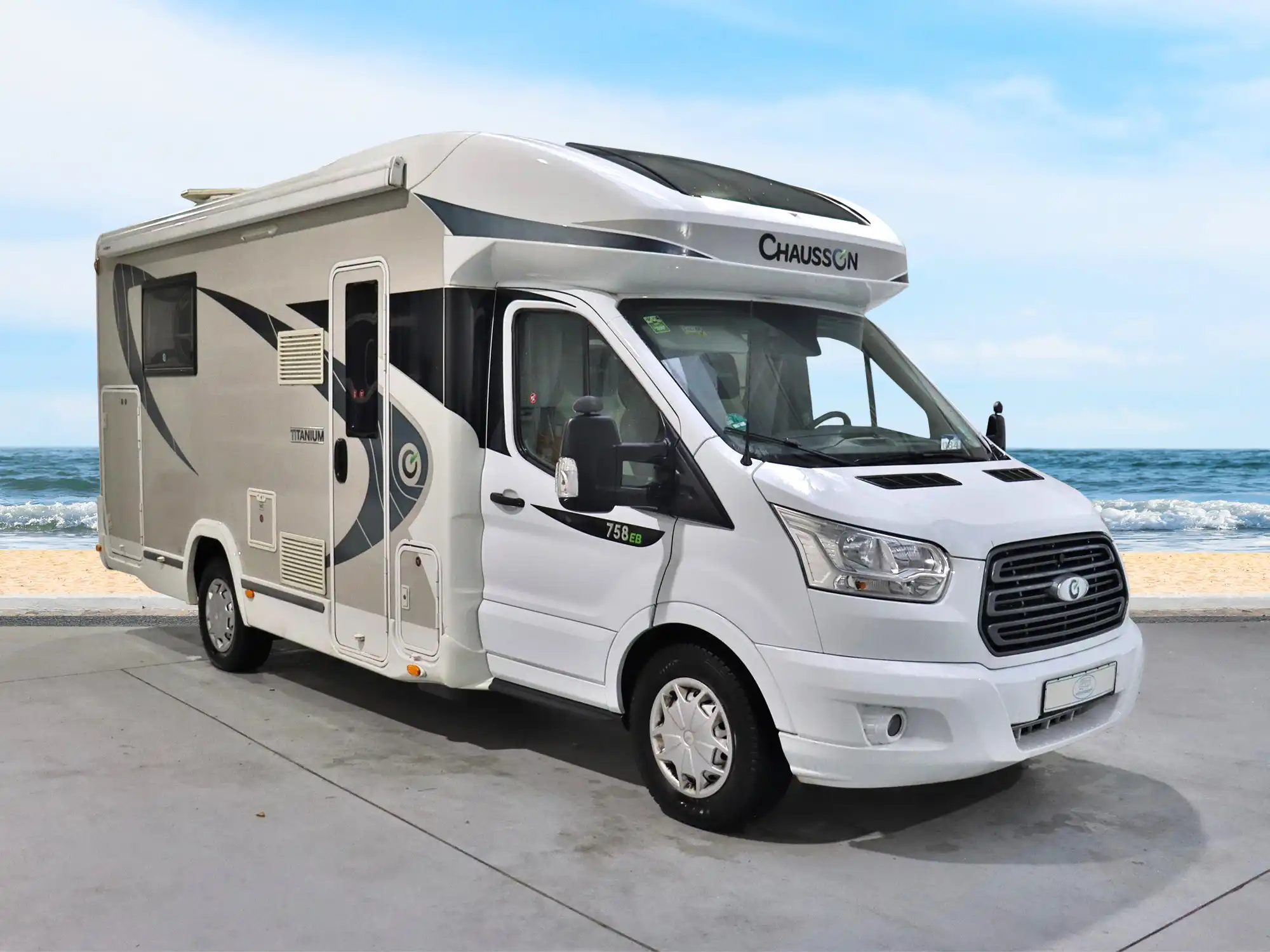 CHAUSSON TITANIUM 758 EB Wohnmobil gebraucht kaufen