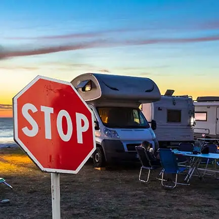 Die No-Go's auf dem Stellplatz